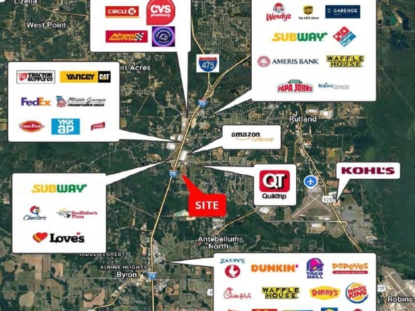 Listing Image #3 - Land for sale at 7231 Nowell Road South, Macon GA 31216