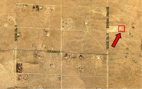 Listing Image #1 - Land for sale at Near 210th St E & Ave J, Unincorporated LA County CA 93535