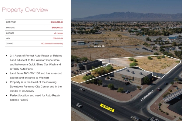 Listing Image #2 - Industrial for sale at 410 S Nevada Highway 160, Pahrump NV 89048