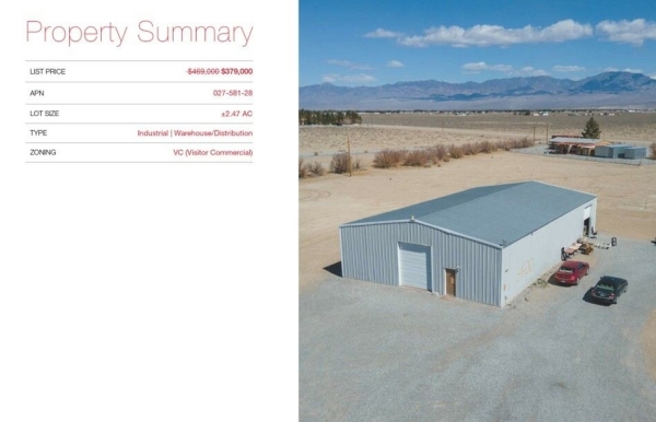 Listing Image #2 - Industrial for sale at 3600 State 372, Pahrump NV 89048