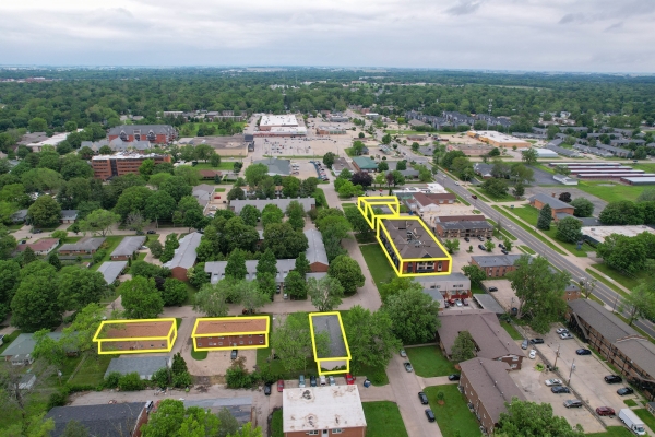 Listing Image #2 - Multi-family for sale at 2008 Vawter Ave, 1301 Mitchem Dr, 1303 Mitchem Dr, 2006 Vawter Ave, 2004 Vawter Ave, 2017 Vawter Ave, Urbana IL 61801