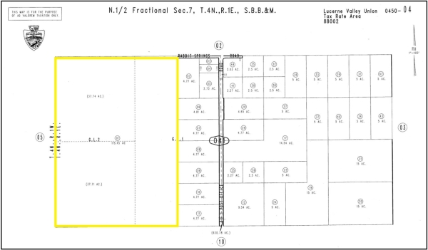 Listing Image #3 - Land for sale at 115.45 AC Rabbit Springs Road, Lucerne Valley CA 92356