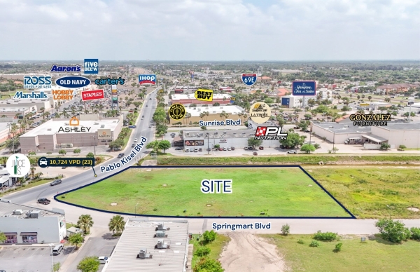 Listing Image #1 - Land for sale at 0 Springmart Blvd, Brownsville TX 78526