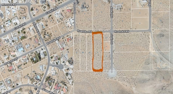 Listing Image #2 - Land for sale at 0 Roanoke Road, Apple Valley CA 92307