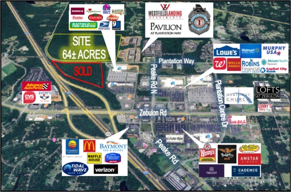Listing Image #1 - Land for sale at 749 Lamar Road, Macon GA 31210