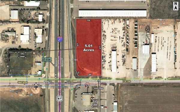 Listing Image #2 - Land for sale at Hardcorner Highway 87 & 98th Street, Lubbock TX 79404
