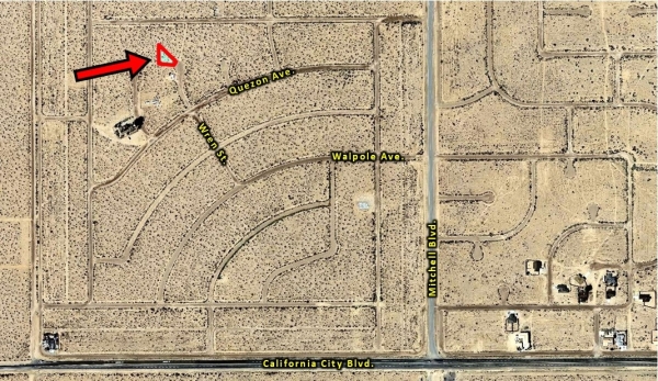 Listing Image #1 - Land for sale at Wren St near Quezon Ave, California City CA 93505