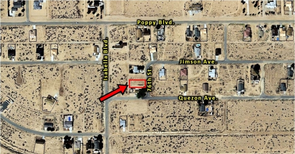 Listing Image #1 - Land for sale at 76th St near Quezon Ave, California City CA 93505