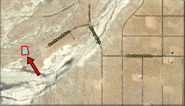 Listing Image #1 - Land for sale at Beachwood Ave near Airway Blvd, California City CA 93505