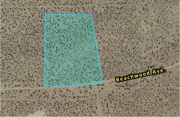 Listing Image #2 - Land for sale at Beachwood Ave near Airway Blvd, California City CA 93505