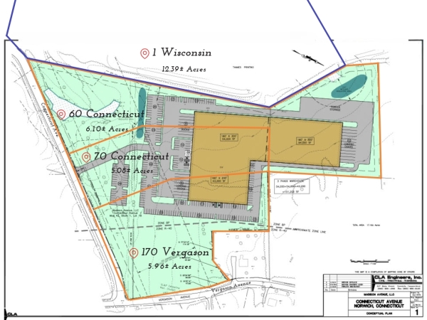 Listing Image #1 - Land for sale at 60-70 Connecticut Ave, Norwich CT 06360