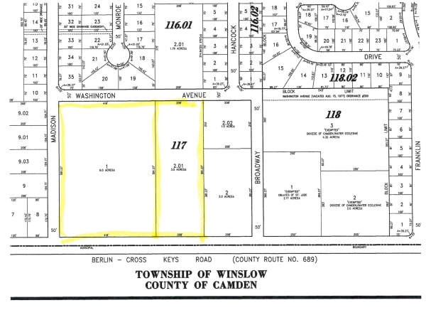 Listing Image #1 - Land for sale at 271 Cross Keys Rd, Pine Hill NJ 08021