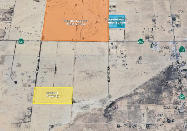 Listing Image #1 - Land for sale at 84.03 AC Holmes Road, Lucerne Valley CA 92356
