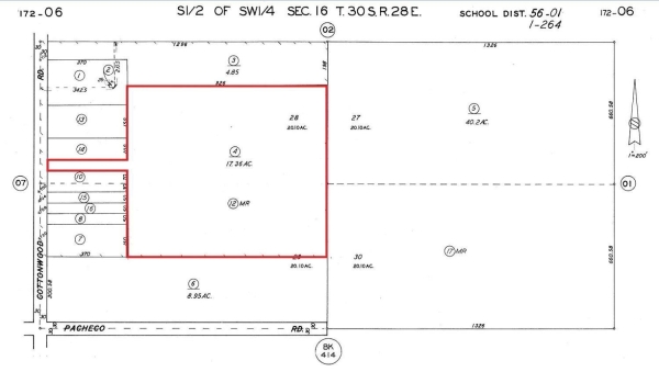 Listing Image #2 - Land for sale at APN 172-060-04 (Cottonwood Rd), Bakersfield CA 93307