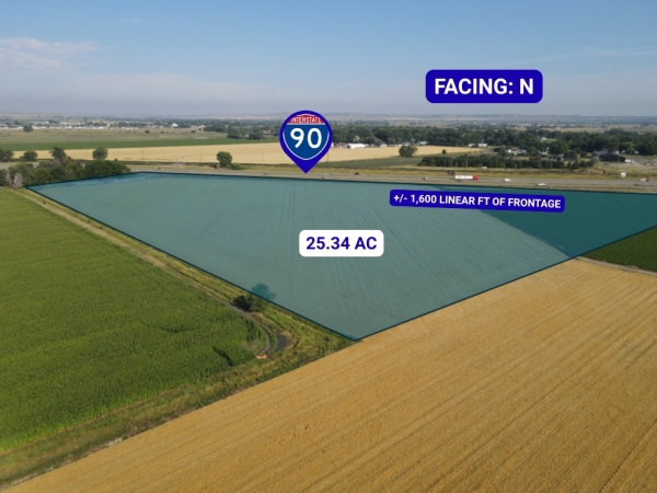 Listing Image #1 - Land for sale at 8374 S Laurel Frontage Rd, Billings MT 59101