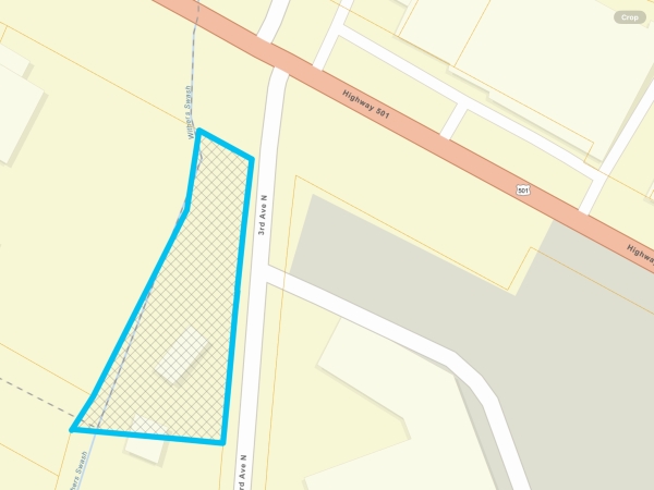 Listing Image #2 - Land for sale at 1009 3rd Avenue North, Myrtle Beach SC 29577