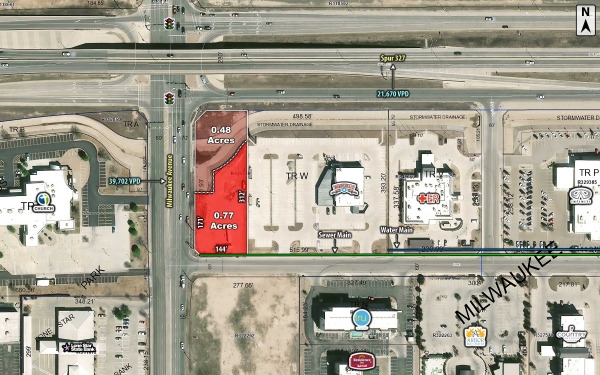 Listing Image #1 - Land for sale at SEC Spur 327 & Milwaukee Avenue, Lubbock TX 79424