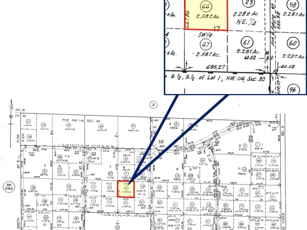Listing Image #3 - Land for sale at Near Future 205th St E & Future Ave K-8, Unincorporated Area CA 93535