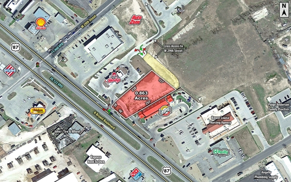 Listing Image #2 - Land for sale at 2762 N Bryant Blvd, San Angelo TX 76903
