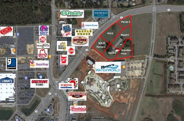 Listing Image #2 - Land for sale at Parcel 3 1030 Hwy 96, Warner Robins GA 31088