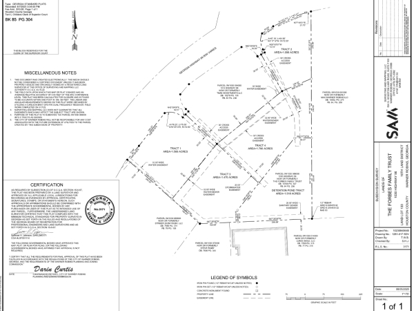 Listing Image #3 - Land for sale at Parcel 3 1030 Hwy 96, Warner Robins GA 31088