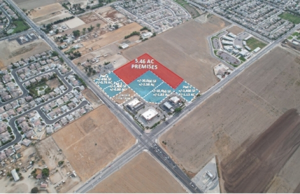Listing Image #2 - Land for sale at 5.46 AC SWC of Sanderson Avenue and Cottonwood Avenue, San Jacinto CA 92582