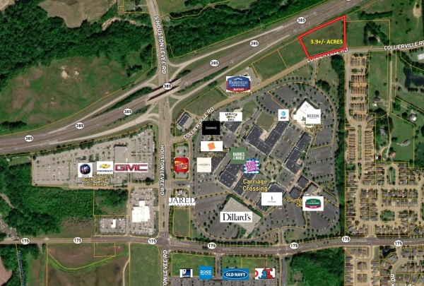 Listing Image #1 - Land for sale at 0 Collierville Road, Collierville TN 38017