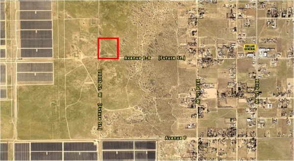 Listing Image #1 - Land for sale at 100th St W & Avenue E-8, Unincorporated LA County CA 93536