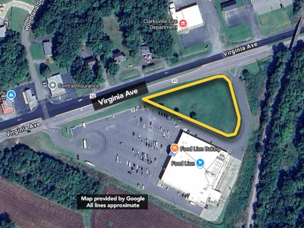 Listing Image #1 - Land for sale at 1013 Virginia Ave, Clarksville VA 23927