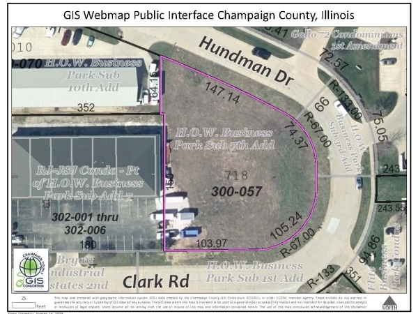 Listing Image #1 - Land for sale at 2704 W Clark Rd, Champaign IL 61822