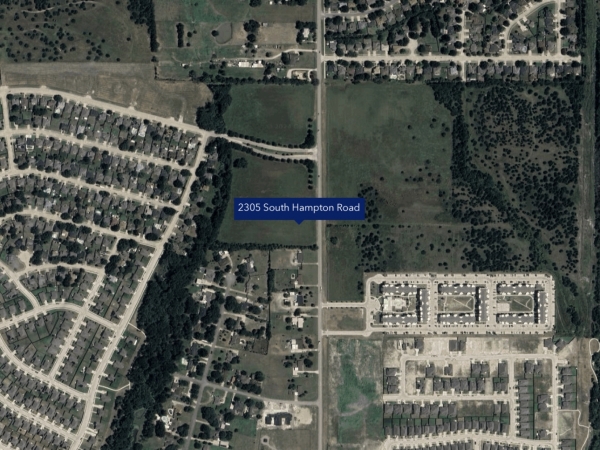 Listing Image #1 - Land for sale at 2305 South Hampton Road, Glenn Heights TX 75154