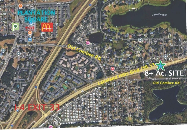 Listing Image #1 - Land for sale at Hwy 33 and Old Combee Rd, Lakeland FL 33805