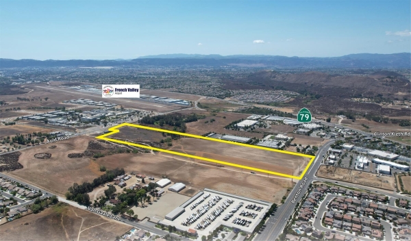 Listing Image #1 - Land for sale at 34.59 AC Benton Road, French Valley CA 92596