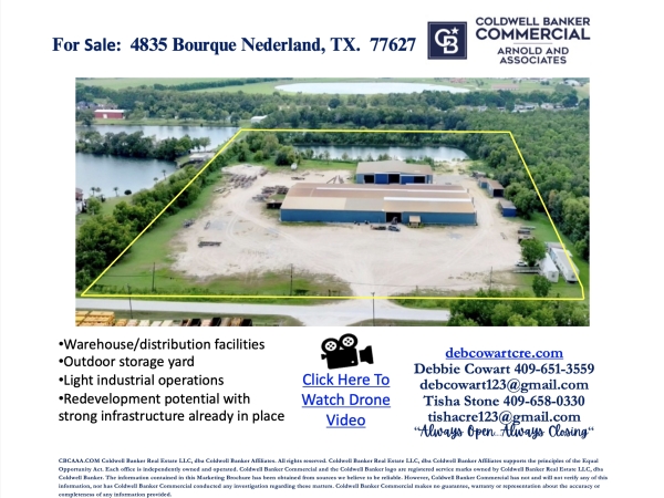 Listing Image #2 - Industrial for sale at 4835 Bourque, Nederland TX 77627