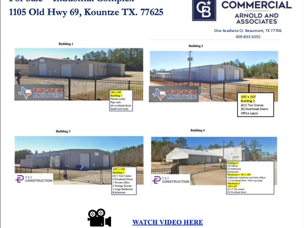 Listing Image #2 - Industrial for sale at 1105 Old Hwy 69, Kountze TX 77625 Listing Image #2 - Industrial for sale at 1105 Old Hwy 69, Kountze TX 77625