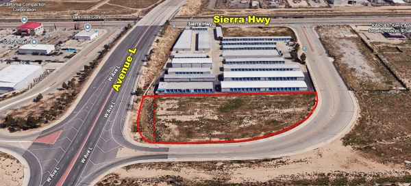 Listing Image #1 - Land for sale at Avenue L & Sierra Hwy, Lancaster CA 93534