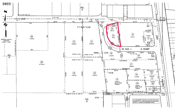 Listing Image #3 - Land for sale at Avenue L & Sierra Hwy, Lancaster CA 93534