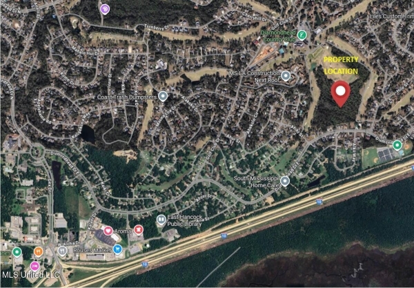 Listing Image #3 - Land for sale at 0 Diamondhead Drive, Diamondhead MS 39525