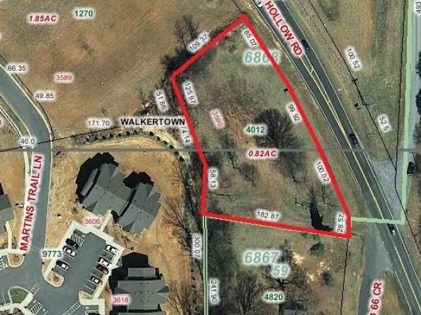 Listing Image #1 - Land for sale at 3590 Old Hollow Road, Walkertown NC 27051