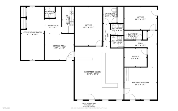 Listing Image #2 - Office for sale at 120 Cole Street, Yanceyville NC 27379