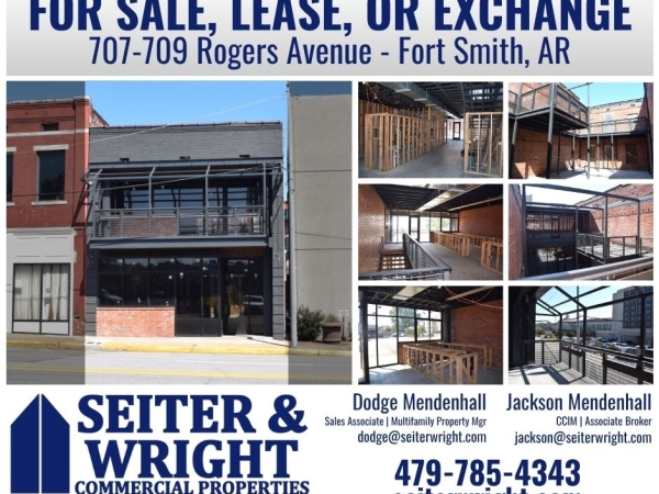 Listing Image #1 - Retail for sale at 707 Rogers Ave, Fort Smith AR 72901