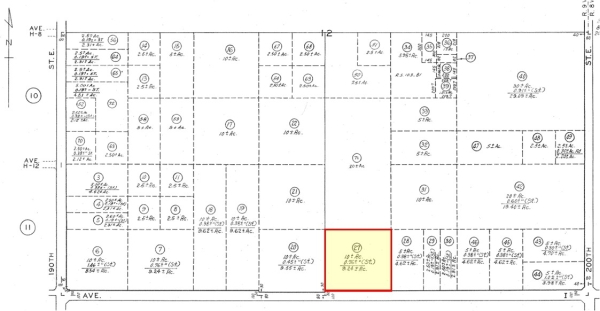 Listing Image #3 - Land for sale at Avenue I near 200th St East, Unincorporated LA County CA 93535