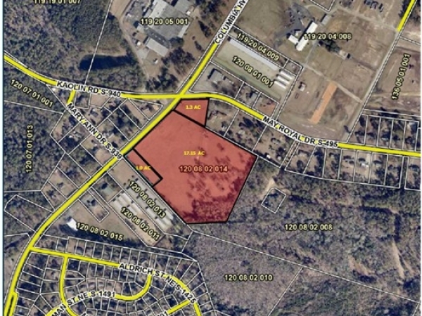 Listing Image #1 - Land for sale at Columbia Hwy & May Royal Drive S/E US #1 and  Corner US #1 & 495 Hwy, Aiken SC 29801