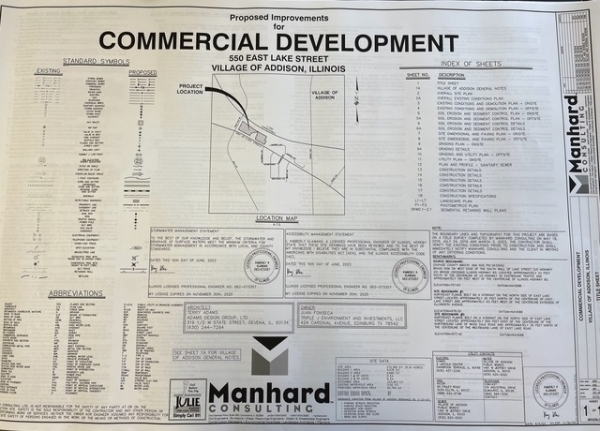 Listing Image #1 - Land for sale at 550 E Lake St,, Addison IL 60101
