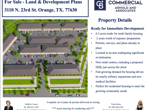 Listing Image #2 - Land for sale at 3110 N 23rd, Orange TX 77630