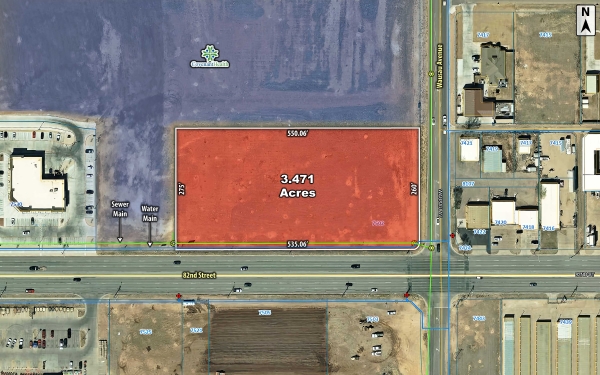 Listing Image #2 - Land for sale at 7502 82nd St, Lubbock TX 79424 Listing Image #2 - Land for sale at 7502 82nd St, Lubbock TX 79424