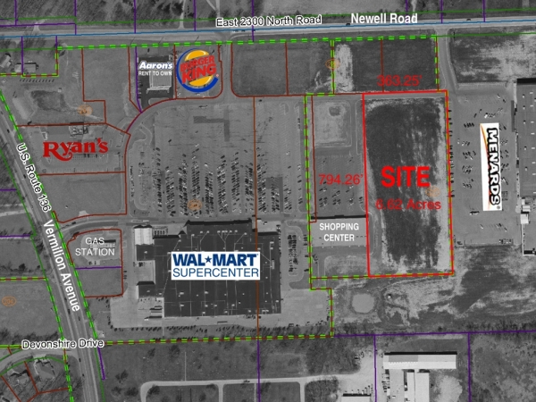 Listing Image #1 - Land for sale at North Vermilion St. & Newell Ave., Danville IL 61832 Listing Image #1 - Land for sale at North Vermilion St. & Newell Ave., Danville IL 61832