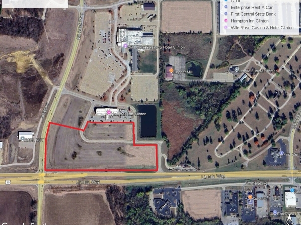 Listing Image #1 - Land for sale at 2951 Wild Rose Circle South, Clinton IA 52732