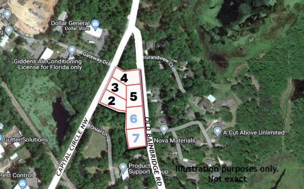 Listing Image #1 - Land for sale at 0 Capital Circle NW & 0 Old Bainbridge rd, Tallahassee FL 32303