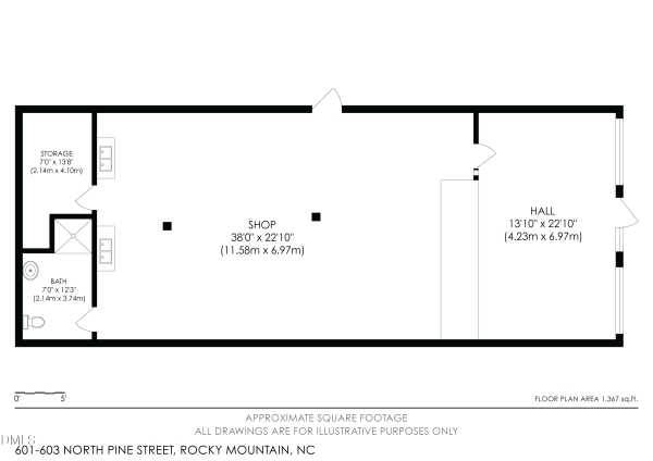 Listing Image #2 - Others for sale at 601-603 N Pine Street, Rocky Mount NC 27804